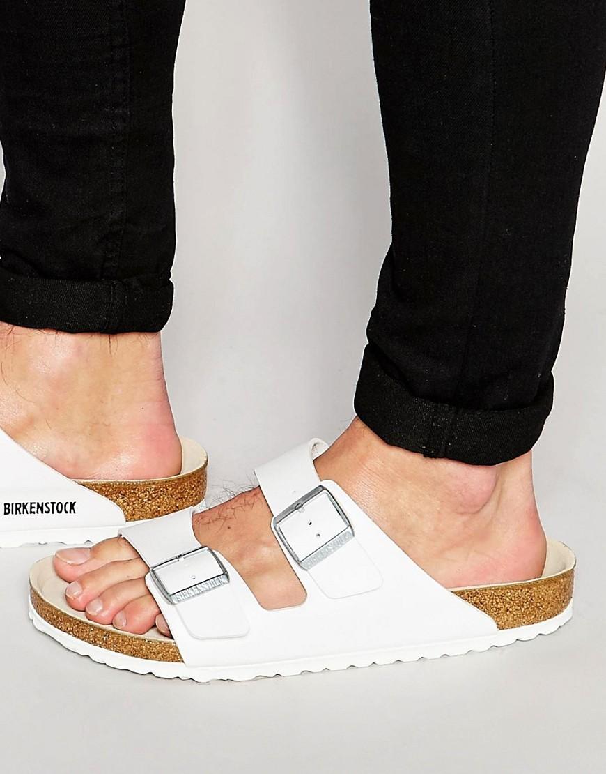 birkenstock white bottom