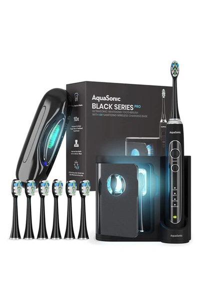 Aquasonic Black Series Pro Ultrasonic Whitening Toothbrush