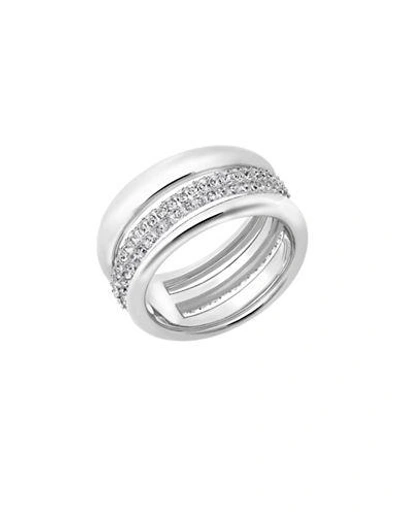 Swarovski Exact Crystal Rhodium-plated Ring-crystal | ModeSens