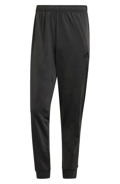 Adidas Originals 3-stripes Tricot Joggers In Dgh Solid Grey/black