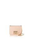 Furla My Play Interchangeable Metropolis Mini Leather Crossbody Body In Magnolia Pink