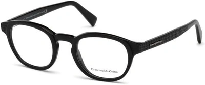 Ermenegildo Zegna Black Men Optical Frames