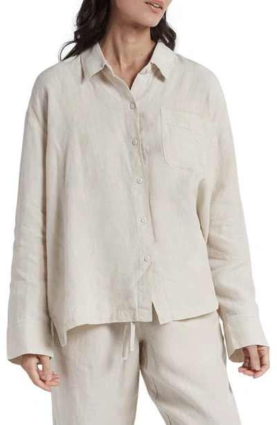 Parachute Linen Shirt In Bone