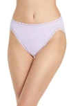 Natori Bliss Cotton French Cut Briefs In Linen