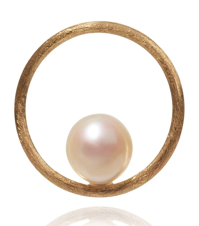 Annoushka Hoopla Pearl Pendant In Gold