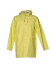 Stutterheim Overcoats In Light Yellow