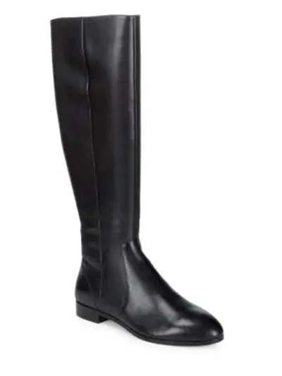 Saks Fifth Avenue Robin Knee-high Boots In Black