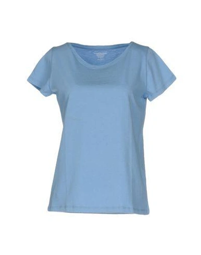 Majestic T-shirt In Pastel Blue