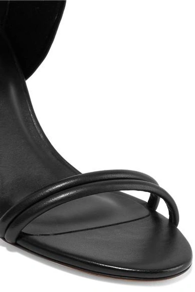 Isabel Marant Melvy Leather Sandals In Black