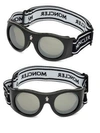 Moncler Logo Band Goggles In Black