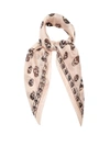 Alexander Mcqueen Skull-print Silk-chiffon Scarf In Light Pink