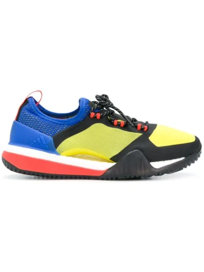 Adidas By Stella Mccartney Pureboost Tr3.0 Colour Block Sneakers In Multicolour