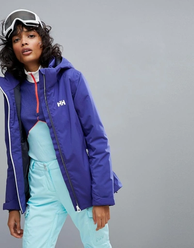 Helly Hansen Spirit Ski Jacket In Blue - Purple | ModeSens