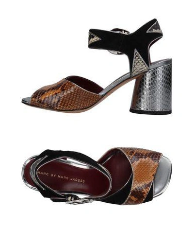 Marc By Marc Jacobs Sandals In Brown