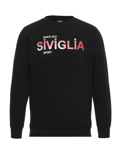 Siviglia Sweatshirts In Black