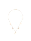 Federica Tosi Moon And Star Necklace In Metallic