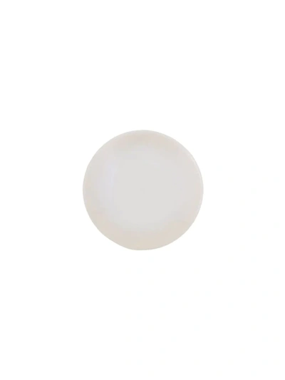 E.m. Single Pearl Earring In White