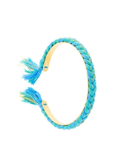 Aurelie Bidermann Copacabana Bracelet In Blue