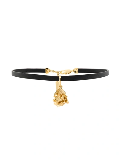 Coup De Coeur Vortex Stone Choker In Black