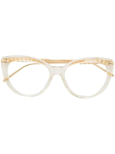Boucheron Cat Eye Glasses In 004