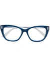 Calvin Klein Cat Eye Glasses