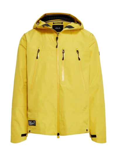 Ralph Lauren Water-repellent Ripstop Windbreaker Jacket In Racing Yellow