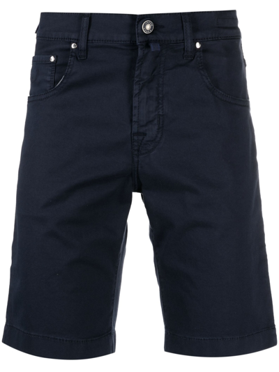 Jacob Cohen Straight-leg Denim Shorts In Blue