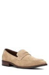Vintage Foundry James Square-toe Slip-on Loafer In Taupe