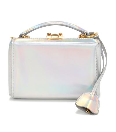 Mark Cross Mini Grace Iridescent Box Bag | ModeSens