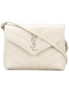 Saint Laurent Toy Loulou Monogram Leather Bag In Neutrals