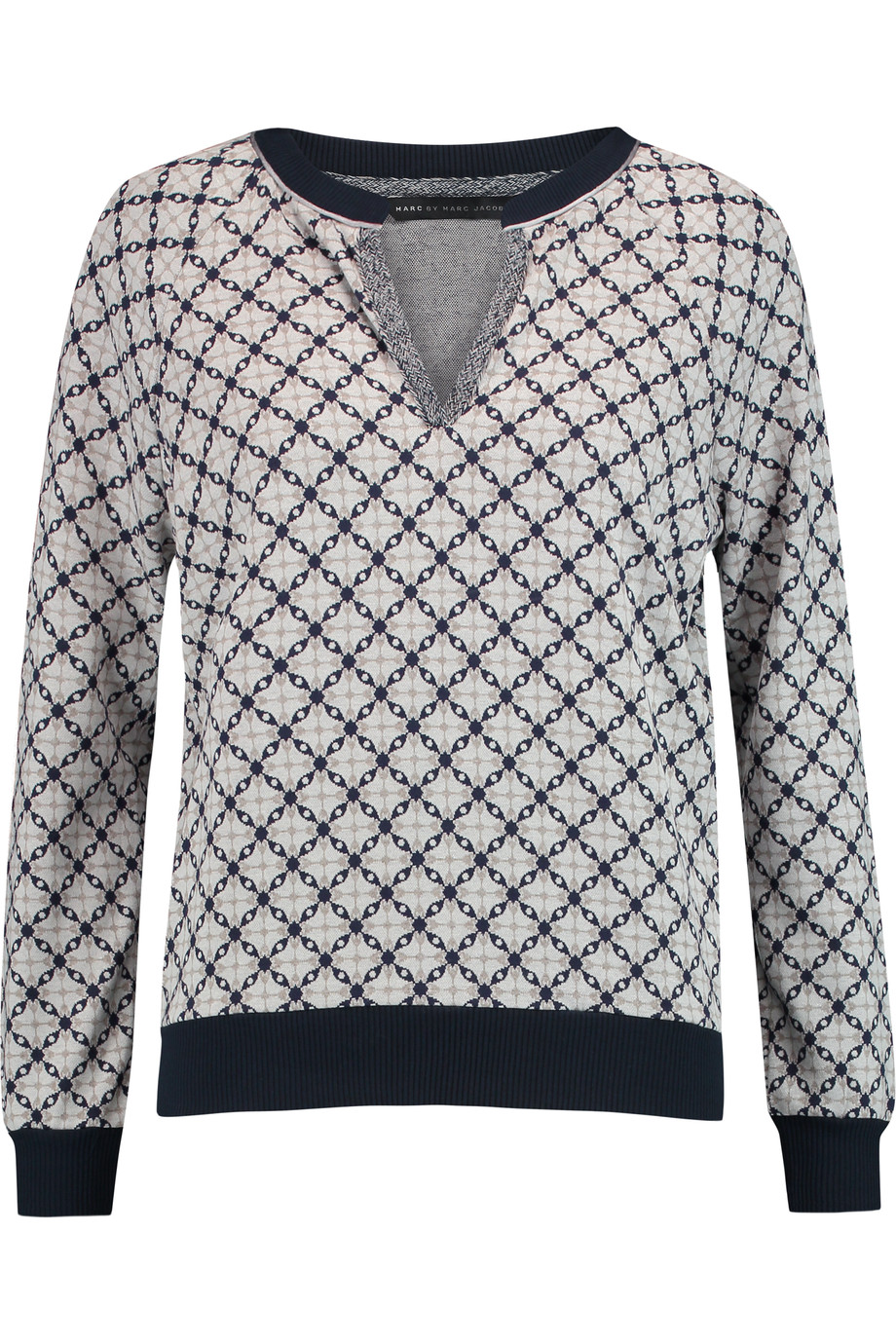 Marc By Marc Jacobs Andrea Jacquard-knit Top | ModeSens
