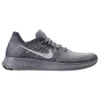 Nike Women's Free Rn Flyknit 2017 Running Shoes, Grey