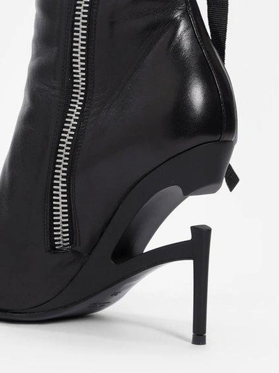 Ben Taverniti Unravel Project Ben Taverniti Unravel Women's Black Cut Out Heel Boots