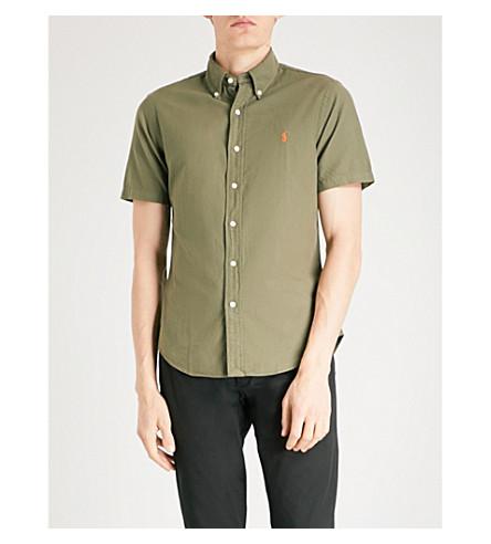 ralph lauren service green shirt