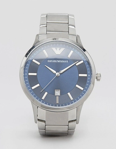 Emporio Armani Ar2477 Bracelet Watch In Silver