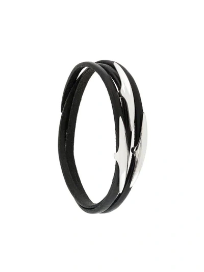 Shaun Leane Arc Bracelet In Black