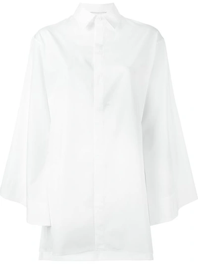 Yohji Yamamoto Flared Sleeve Shirt | ModeSens