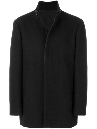 Versace Straight-fit Buttoned Coat