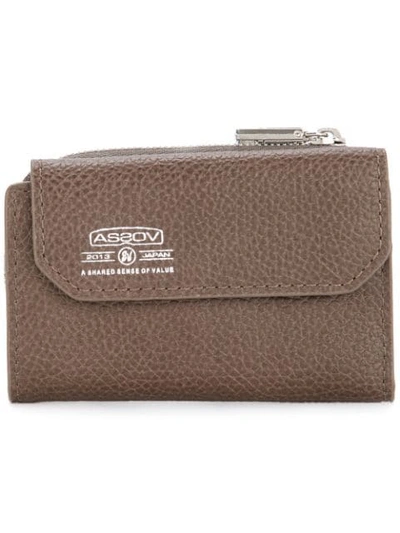 As2ov Shrink Key Case In Brown