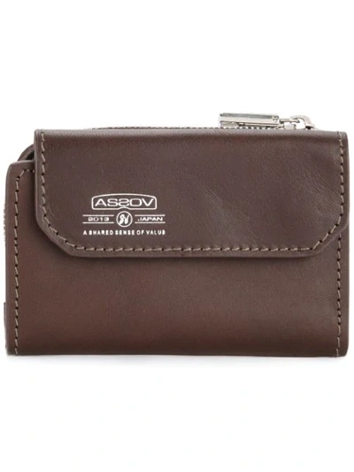 As2ov Mobile Key Case In Brown