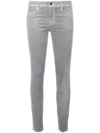 J Brand Skinny Jeans In Grey