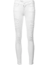 Frame White 'le Skinny De Jeanne' Jeans In Blanc