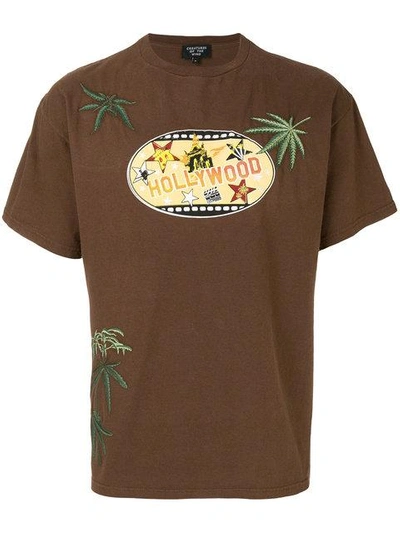 Creatures Of The Wind Hollywood Print T-shirt In Brown