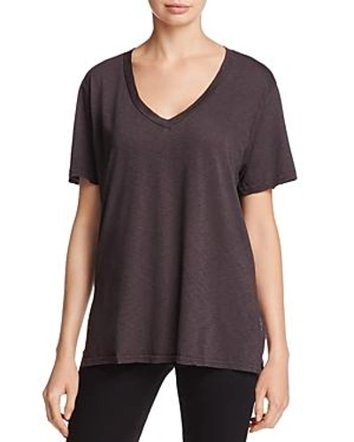 Michael Stars V-neck Tee In Oxide