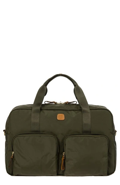 Bric's X-bag Boarding 18-inch Duffel Bag - Green In Olive