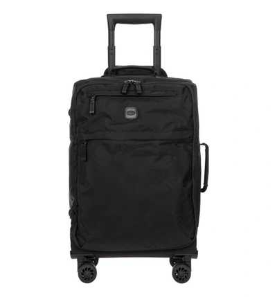 Bric's X-bag 21-inch Spinner Carry-on - Black In Black Black
