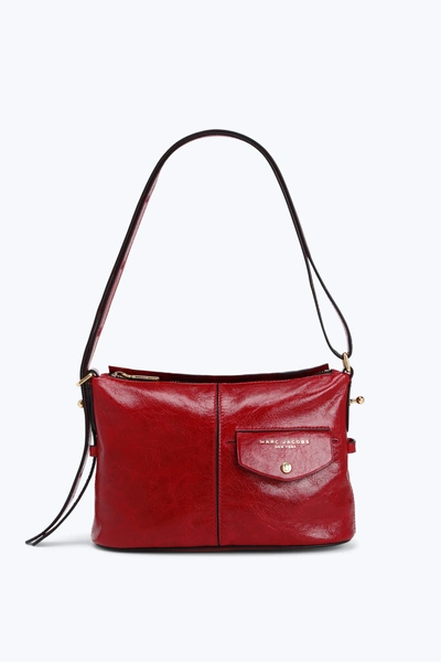 Marc Jacobs Side Sling Bag In Red