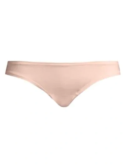 Cosabella Evolution Low-rise Thong In Nude Rose