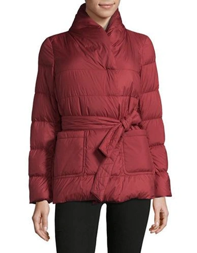 Weekend Max Mara Tirolo Down Quilted Jacket-red | ModeSens