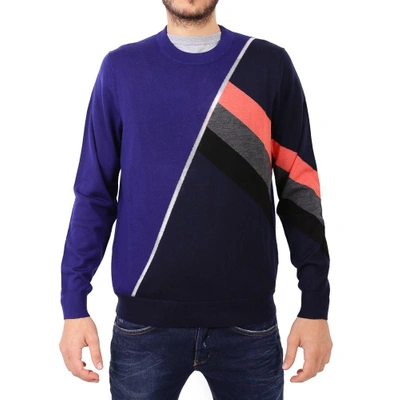 Paul Smith Merino Wool Blend Pullover In Multicolour